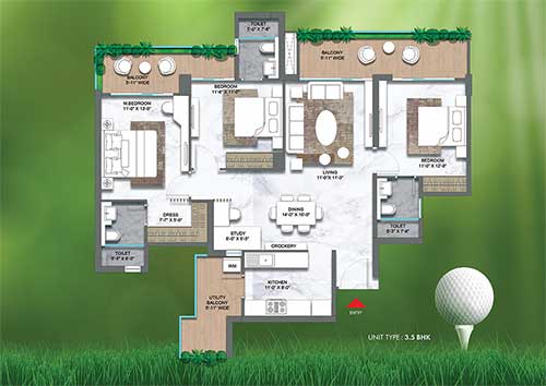 M3M Golf Estate 2Gallery Image